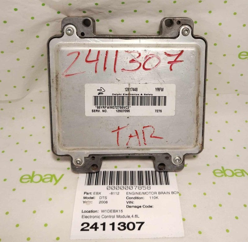 06 08 CADILLAC DTS Engine/motor Brain Box