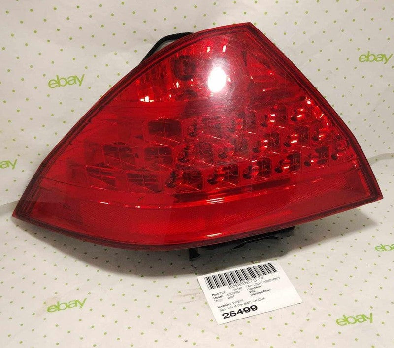 06 07 HONDA ACCORD Tail Light Assembly Left