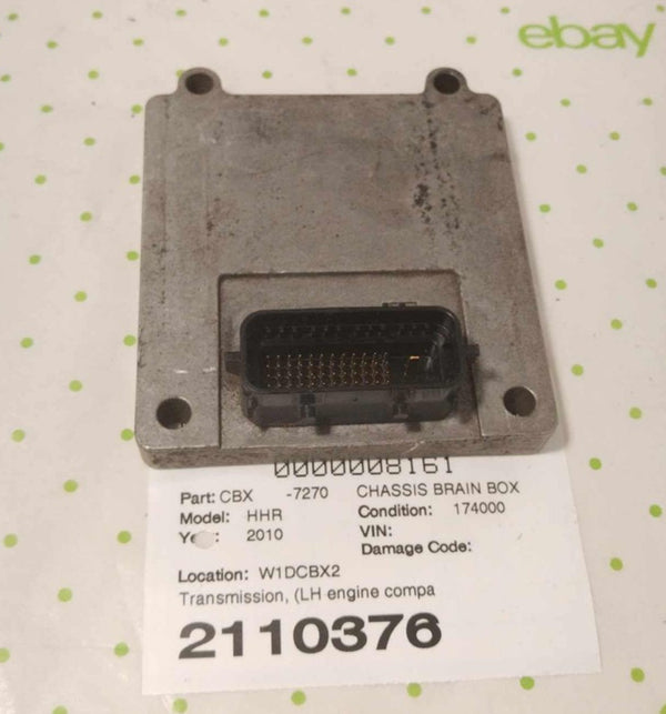06 07 08 09 10 11 CHEVY HHR Chassis Brain Box