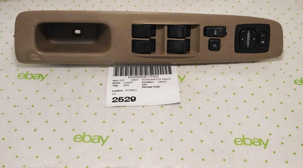 02 03 04 05 TOYOTA CAMRY MASTER Door Switch Front DRIVER SIDE