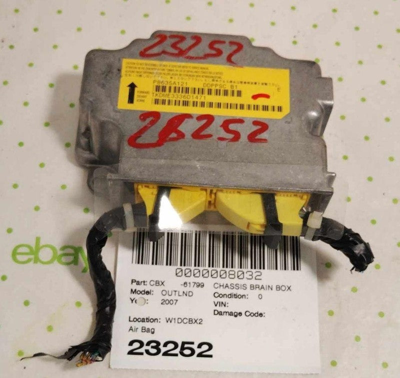 07 08 MITSUBISHI OUTLANDER Chassis Brain Box