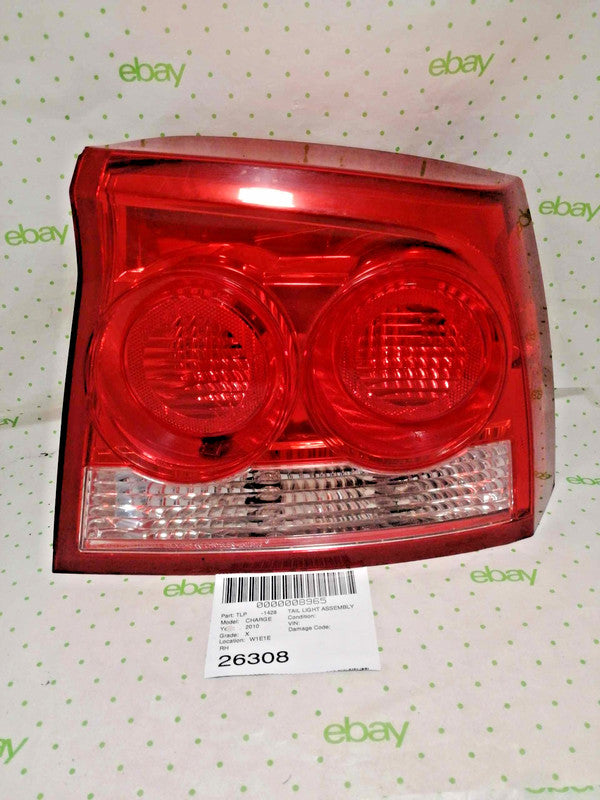 Tail Light Assembly DODGE CHARGER Right (Passenger) 09 10