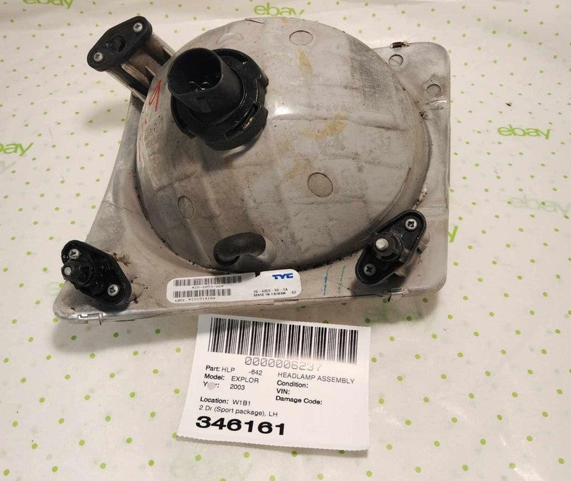 01 02 03 04 05 FORD EXPLORER SPORT 2 DOOR HEADLANP ASSEMBLY LEFT