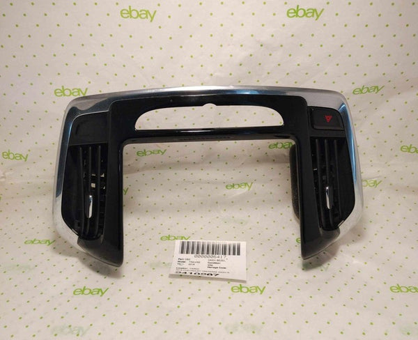 18 CHEVY TRAVERSE DASH RADIO DISPLAY BEZEL WITH VENTS