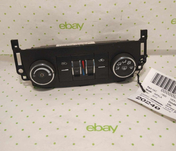 06 07 08 09 10 11 CHEVY IMPALA Heater A/c Control