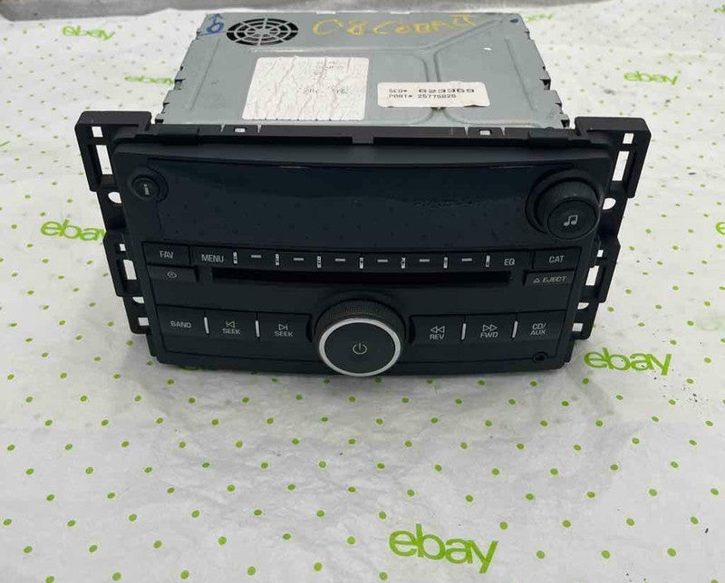 2008 CHEVY COBALT Audio & Visual Equip.(radio)