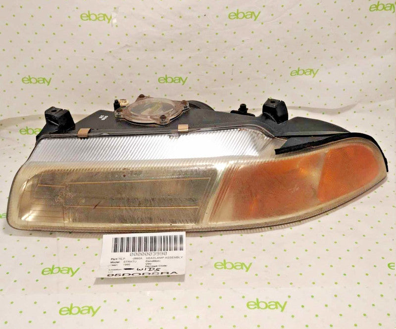 95 96 97 98 99 00 DODGE STRATUS Headlamp Assembly Left driver side