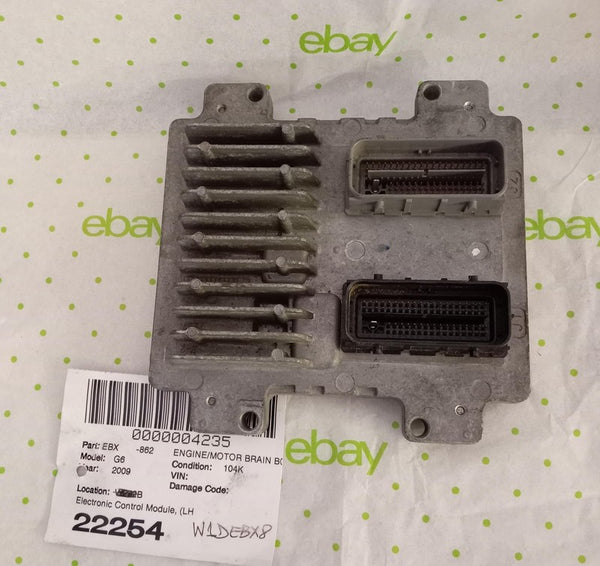 08 09 10 PONTIAC G6 Engine/motor Brain Box