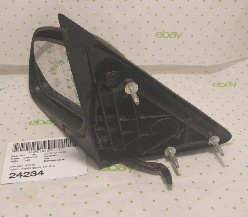 95 96 GRAND MARQUIS Door Mirror Left BLUE