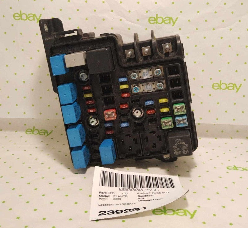 09 HYUNDAI ELANTRA Engine Fuse Box