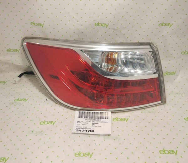 10 11 12 MAZDA CX9 Tail Light Assembly Left