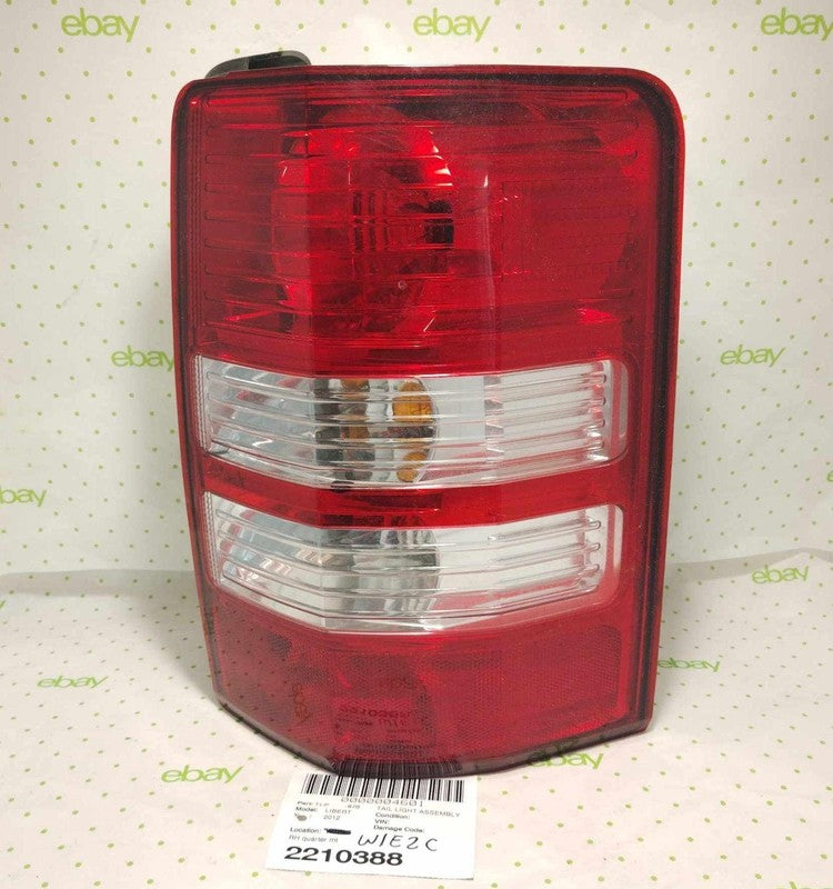 08 09 10 11 12 JEEP LIBERTY Tail Light Assembly Right