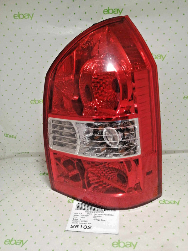 Tail Light Assembly HYUNDAI TUCSON Right 05 06 07 08 09
