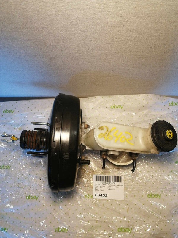 Power Brake Booster & Master Cylinder HONDA ACCORD 08 09 10 11 12