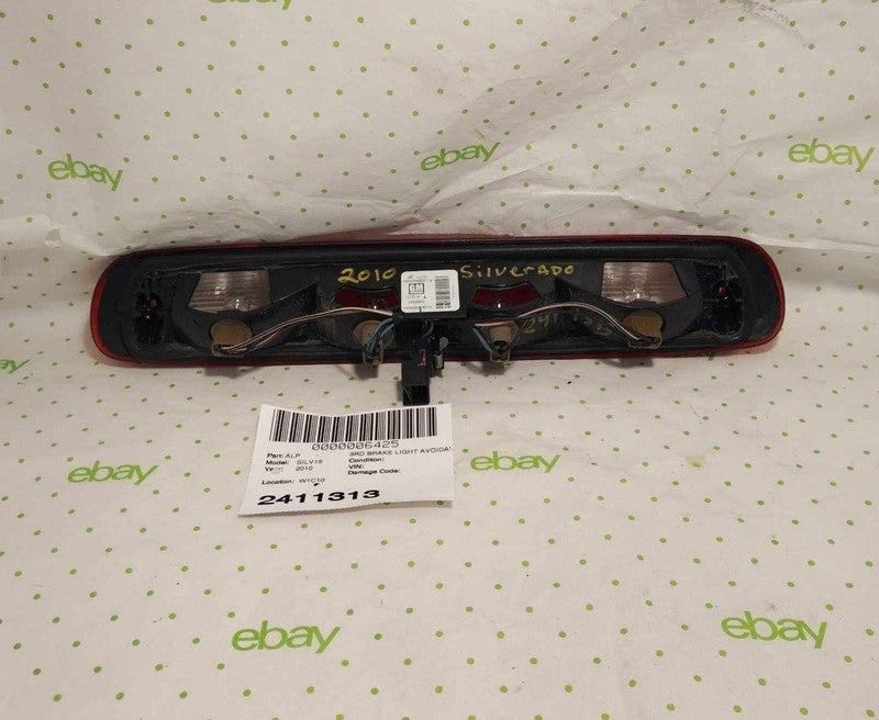10 CHEVY SILVERADO 1500 3rd Brake Light Avoidance Lamp