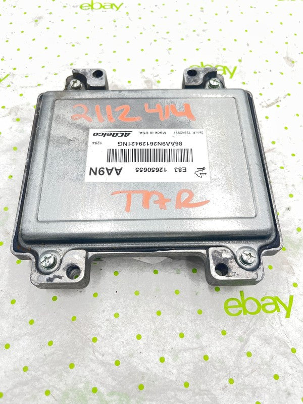 12 CHEVY SONIC Engine/motor Brain Box