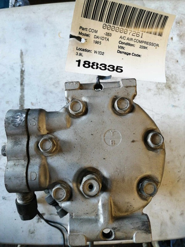 A/c Air Compressor DODGE DAKOTA 94 95