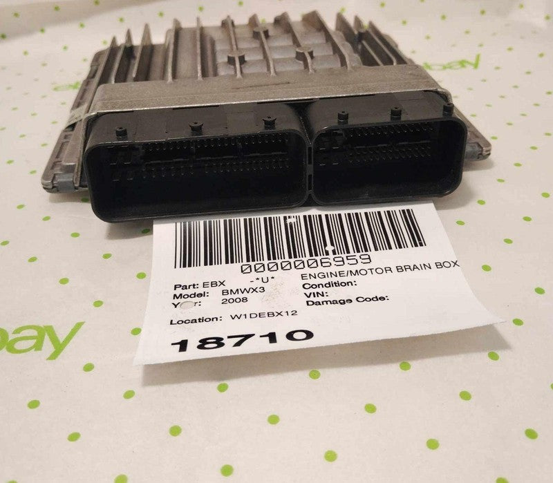 08 BMW X3 Engine/motor Brain Box