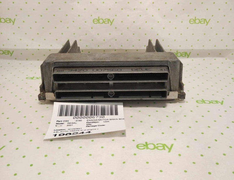 00 01 02 BUICK REGAL Engine/motor Brain Box