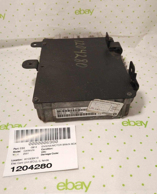 01 DODGE CARAVAN Engine/motor Brain Box
