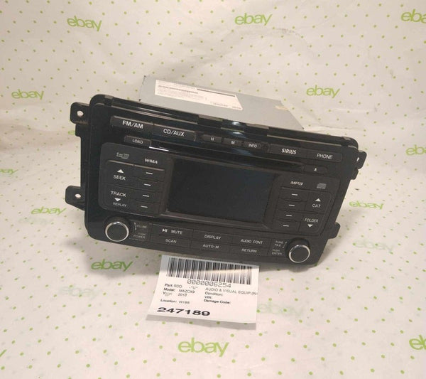10 MAZDA CX9 Audio & Visual Equip.(radio) RADIO STEREO MULTIMEDIA CD P