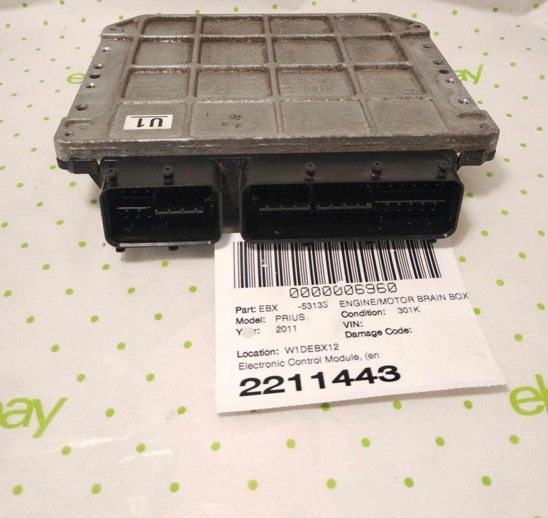 11 TOYOTA PRIUS Engine/motor Brain Box