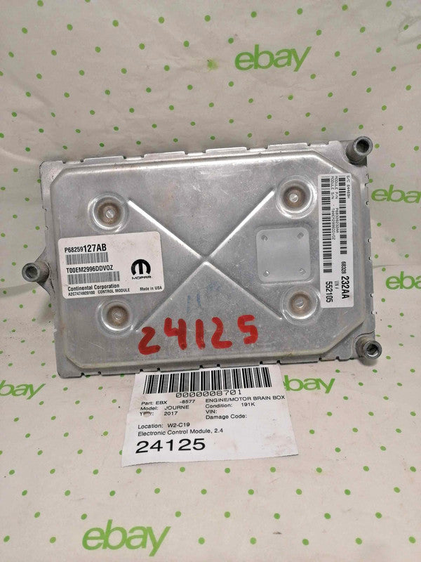 Engine/motor Brain Box DODGE JOURNEY 16 17 18 19 20