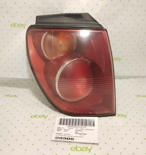 00 01 02 03 LEXUS RX300 Tail Light Assembly Left