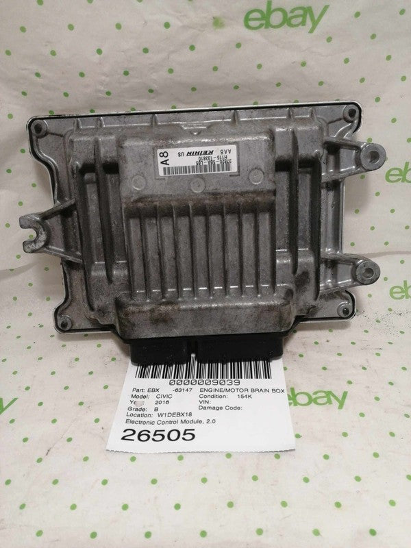 Engine/motor Brain Box HONDA CIVIC 16 17