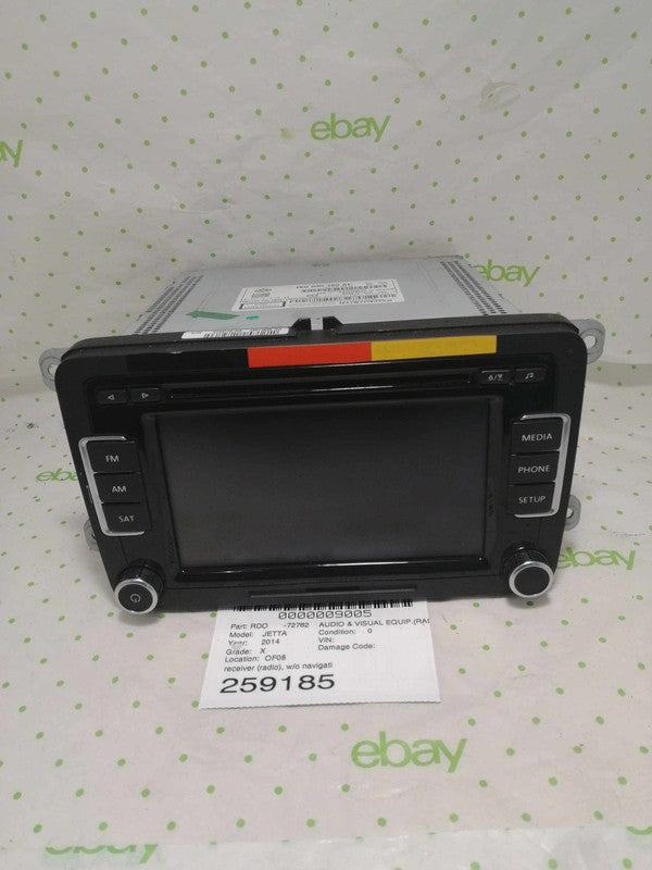 Audio & Visual Equip.(radio) JETTA EXCEPT GLI 12 13 14 15 16 17