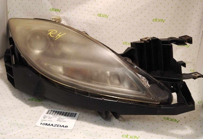 09 10 MAZDA 6 Headlamp Assembly Right