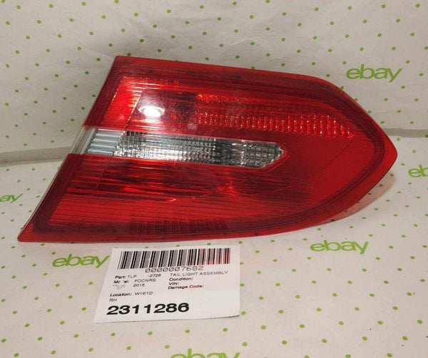 15 16 17 18 FORD FOCUS Tail Light Assembly Right