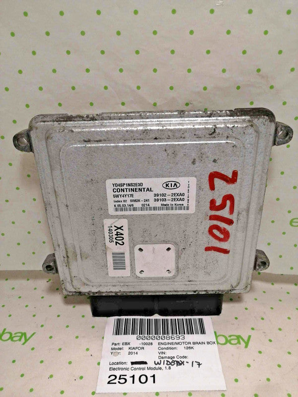 Engine/motor Brain Box KIA FORTE 14 15 16 17 18