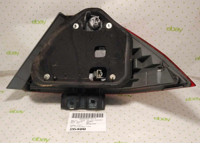06 07 HONDA ACCORD Tail Light Assembly Left