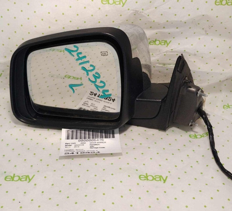 11 12 13 14 15 16 17 18 JEEP GRAND CHEROKEE Door Mirror LH CROME Power