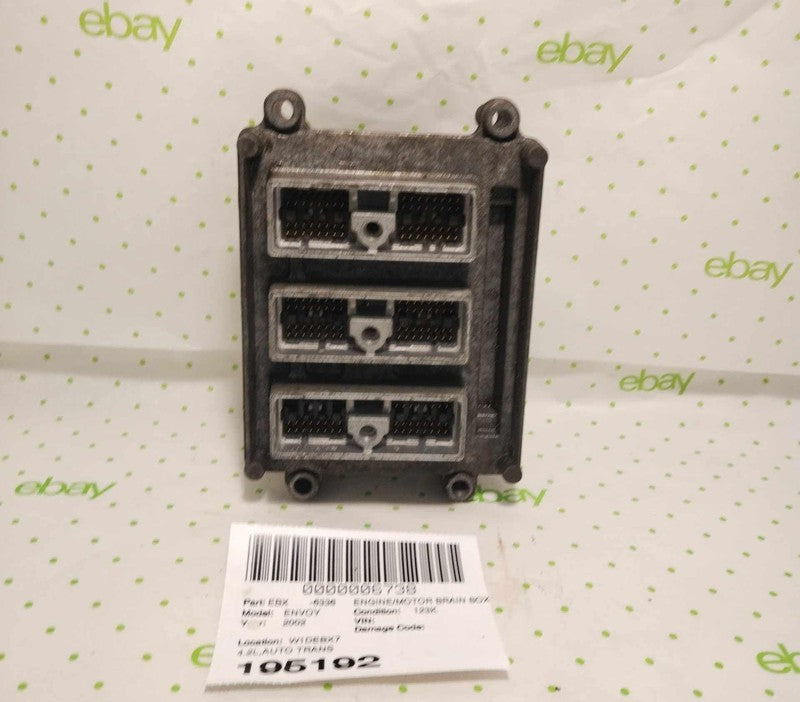 02 GMC ENVOY Engine/motor Brain Box
