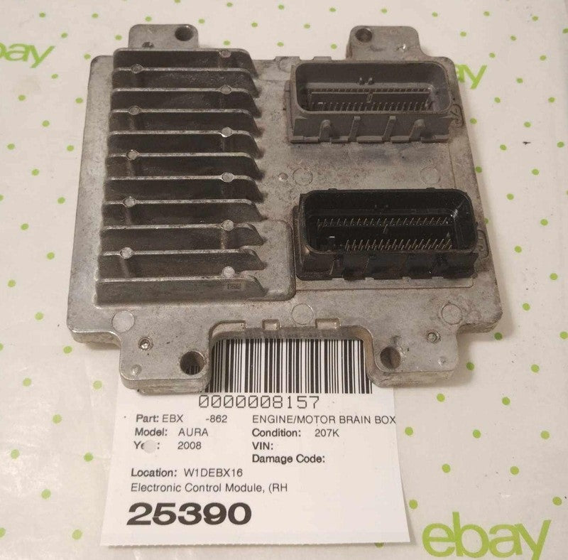 08 09 SATURN AURA Engine/motor Brain Box