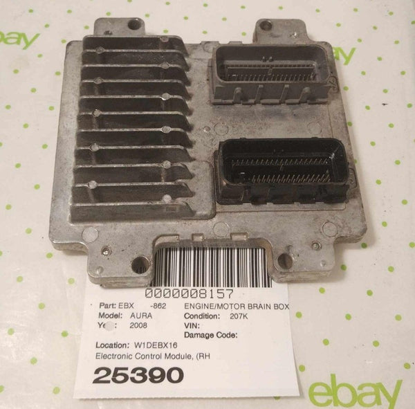 08 09 SATURN AURA Engine/motor Brain Box