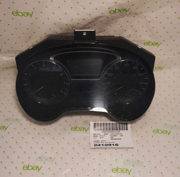 15 NISSAN PATHFINDER Speedometer