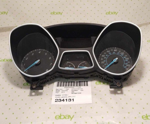 12 13 14 15 16 17 18 FORD FOCUS Speedometer