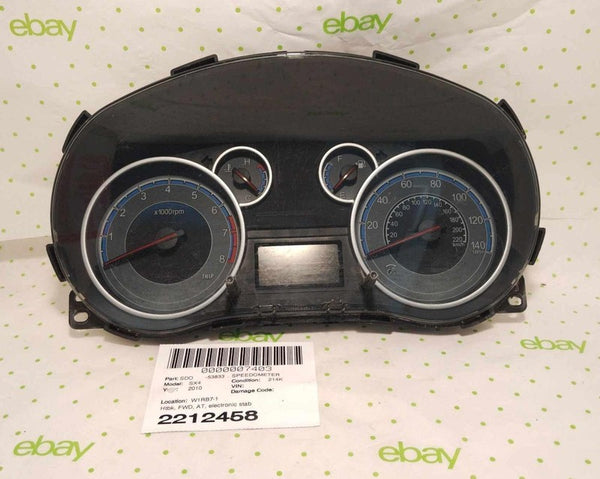 10 SUZUKI SX4 Speedometer