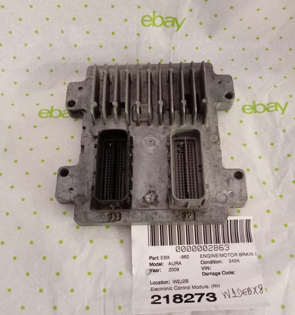 08 09 SATURN AURA Engine/motor Brain Box