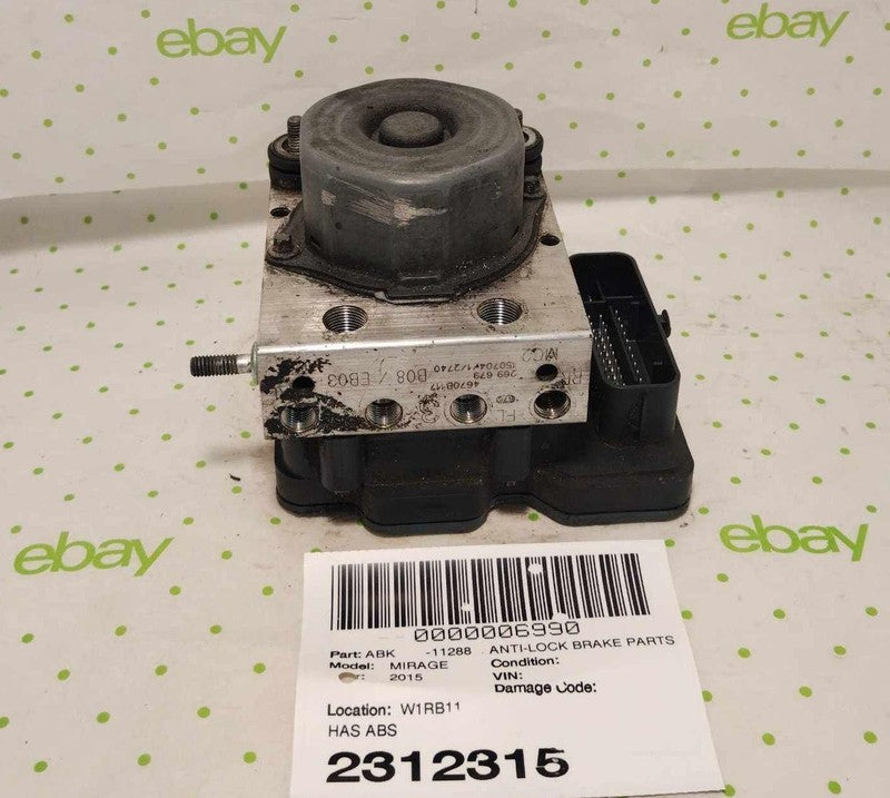 15 MITSUBISHI MIRAGE Anti-lock Brake Parts