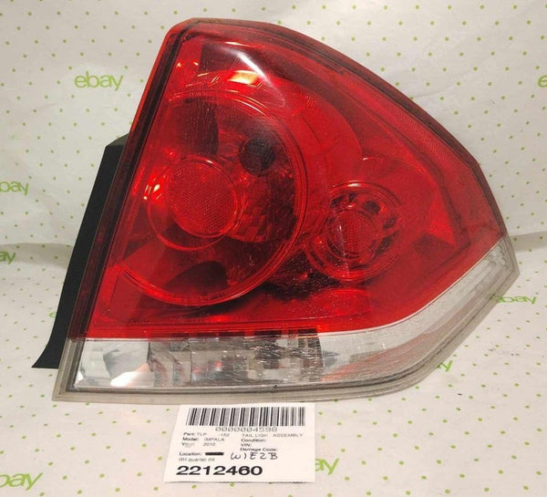 06 07 08 09 10 11 12 13 14 15 16 CHEVY IMPALA Tail Light Assembly Righ