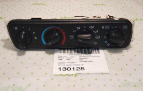 96 97 98 FORD WINDSTAR Heater A/c Control