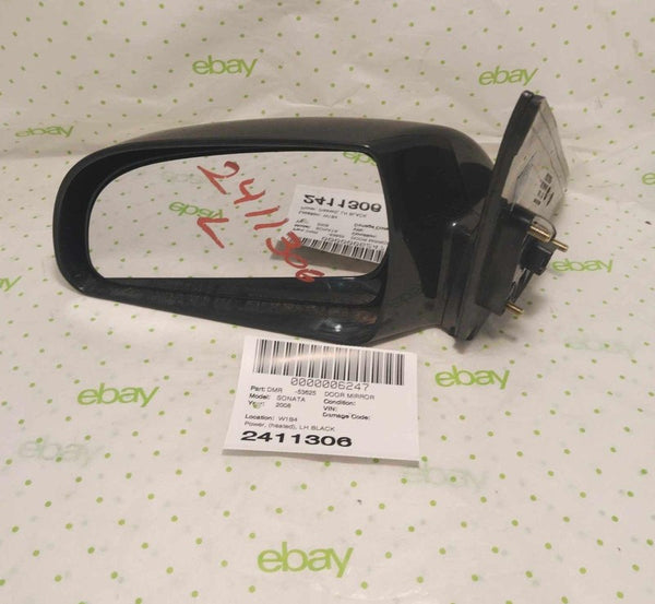 06 07 08 09 10 HYUNDAI SONATA Door Mirror Left BLACK