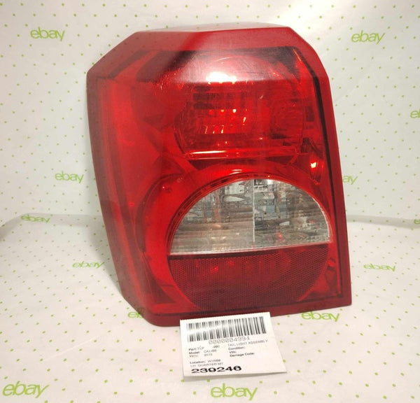 08 09 10 11 12 DODGE CALIBER Tail Light Assembly Left