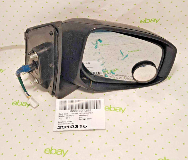 14 15 17 18 19 20 MITSUBISHI MIRAGE Door Mirror Right