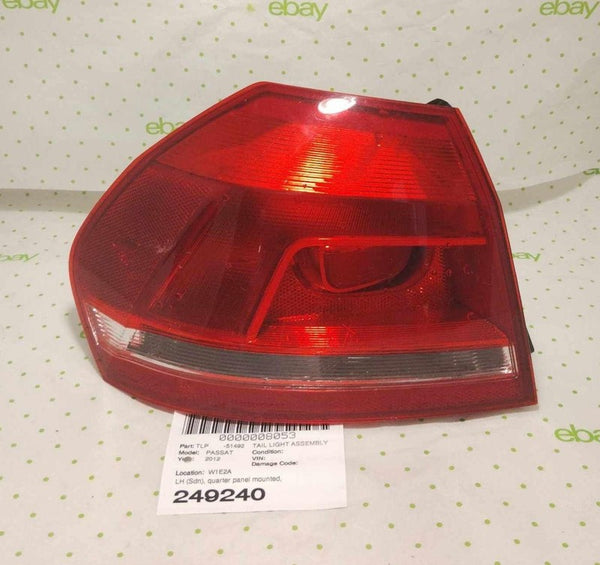 12 13 14 15 VW PASSAT Tail Light Assembly Left