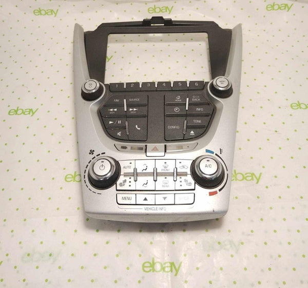 14 CHEVY EQUINOX Heater A/c Radio Control